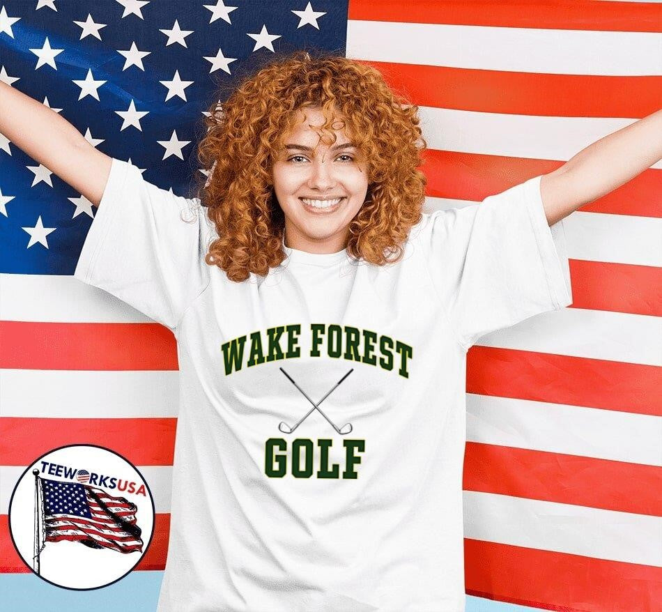 Wake Forest golf - Adult & Kids T-Shirts, Sweatshirts & Hoodies apparel design preview 4
