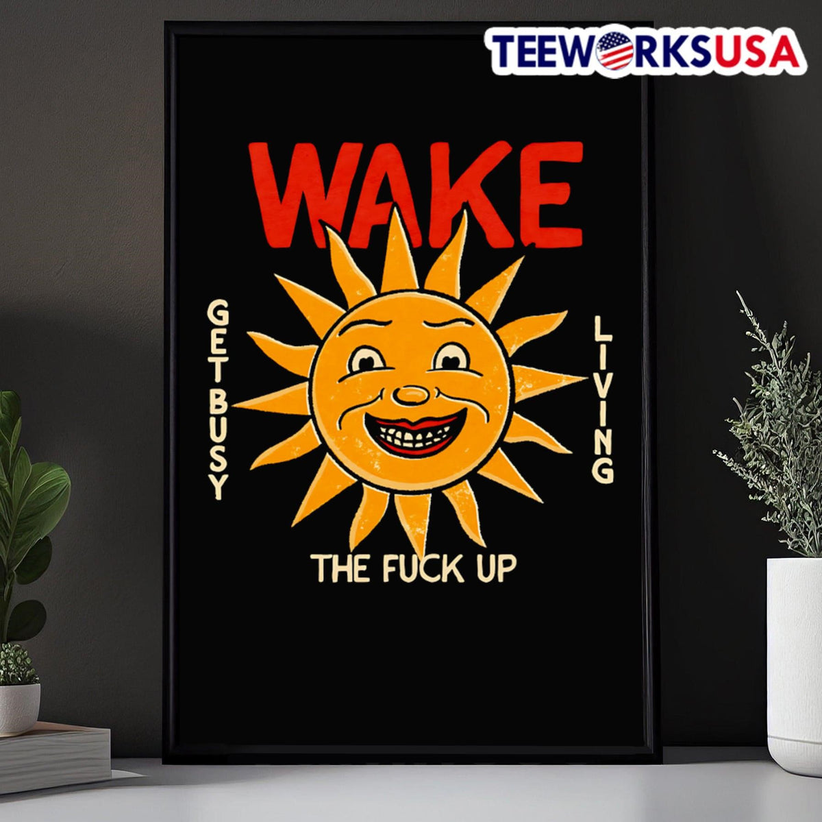 Wake the fuck up - Adult & Kids T-Shirts, Sweatshirts & Hoodies apparel design preview 5