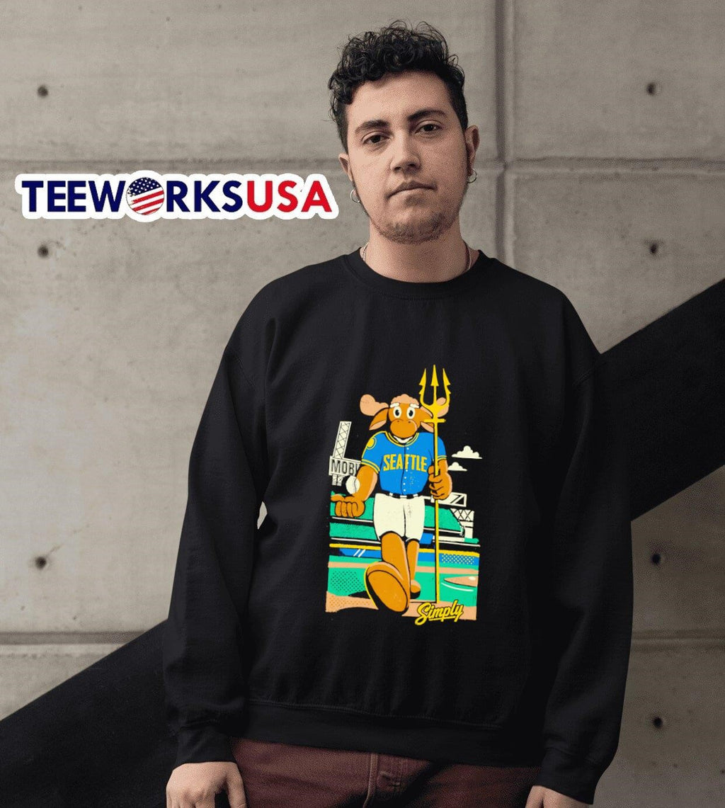 Walk off mascot series - Adult & Kids T-Shirts, Sweatshirts & Hoodies apparel design preview 3