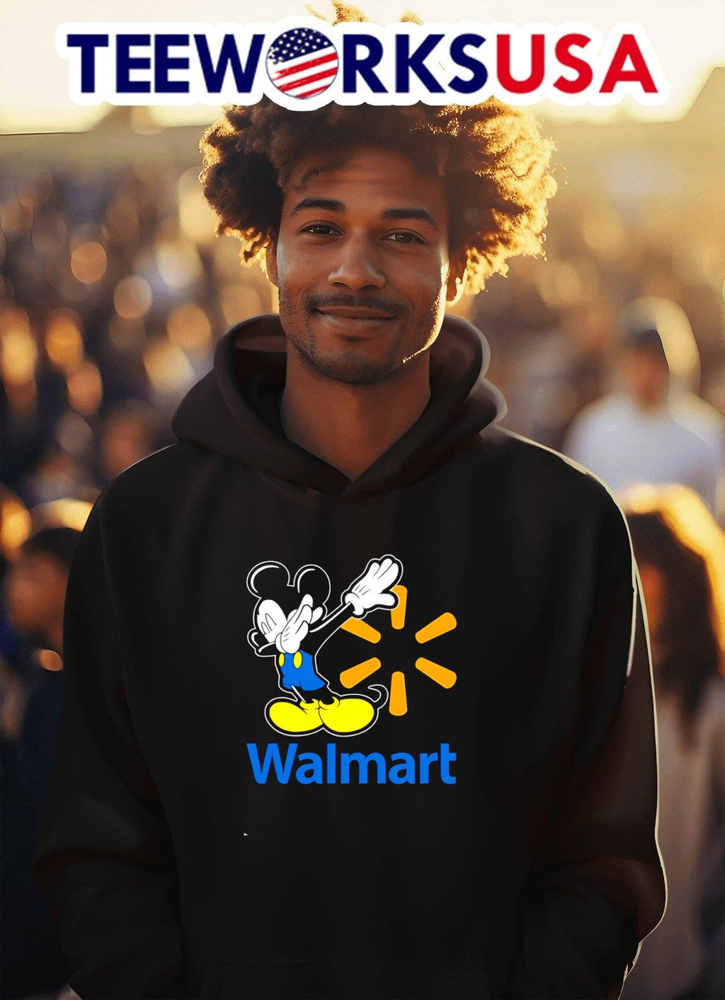 Walmart Mickey Dadbing - Adult & Kids T-Shirts, Sweatshirts & Hoodies apparel design preview 2