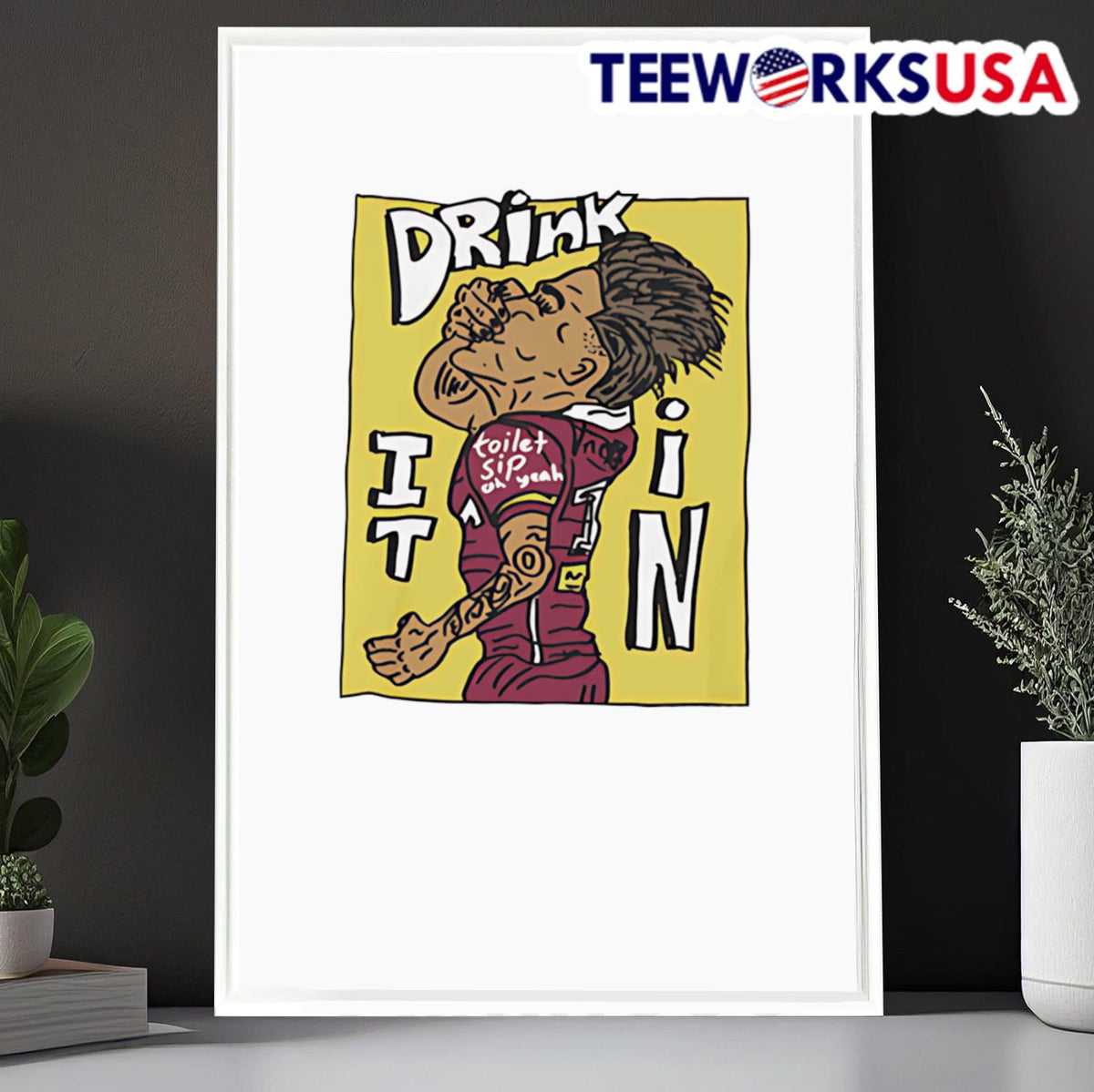 Walsh Toilet Water - Adult & Kids T-Shirts, Sweatshirts & Hoodies apparel design preview 6