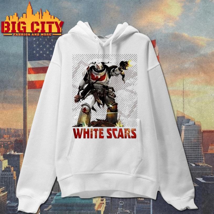 Warhammer 40,000 White Scars - Adult & Kids T-Shirts, Sweatshirts & Hoodies apparel design preview 2