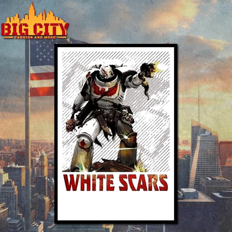 Warhammer 40,000 White Scars - Adult & Kids T-Shirts, Sweatshirts & Hoodies apparel design preview 4