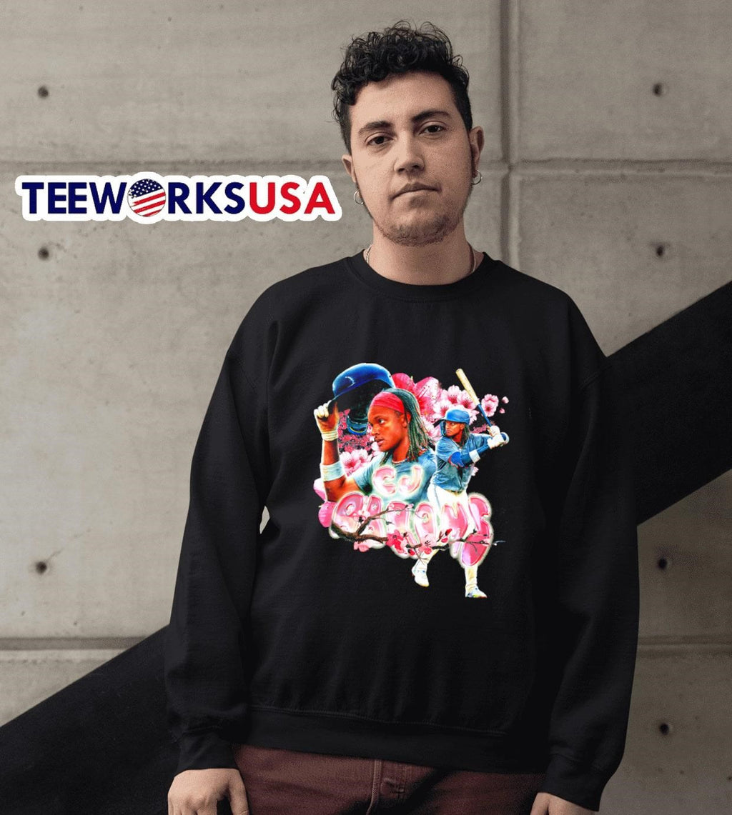 Washington Nationals CJ Abrams blossom - Adult & Kids T-Shirts, Sweatshirts & Hoodies apparel design preview 3