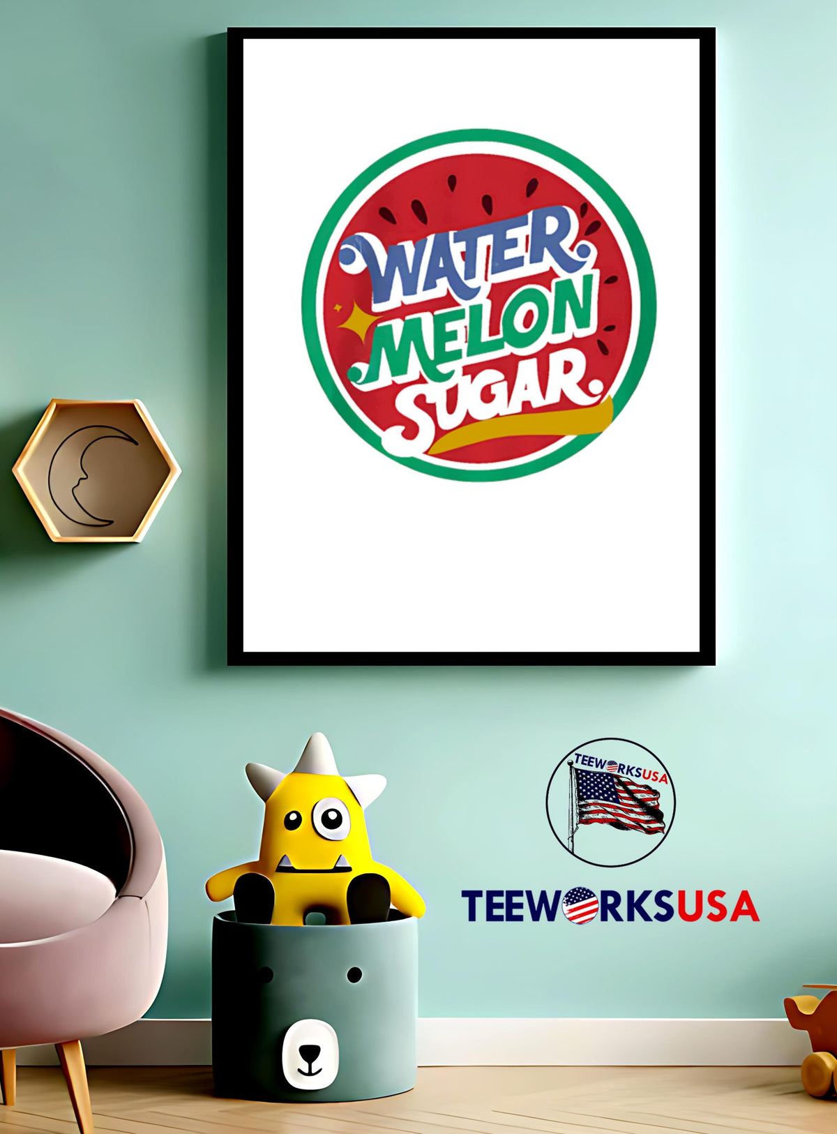 Watermelon Sugar - Adult & Kids T-Shirts, Sweatshirts & Hoodies apparel design preview 3
