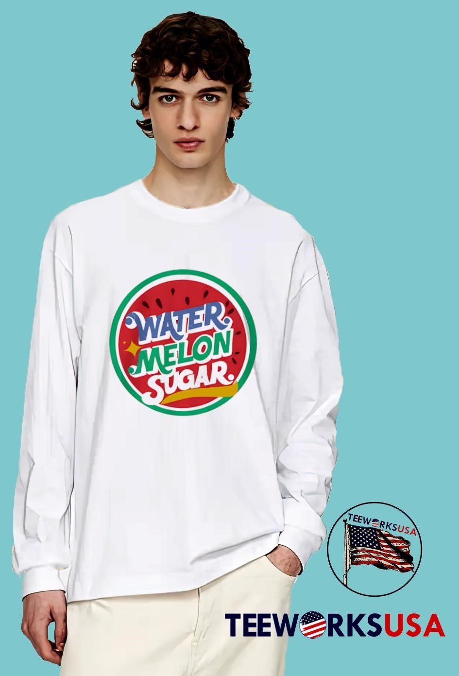 Watermelon Sugar - Adult & Kids T-Shirts, Sweatshirts & Hoodies apparel design preview 4