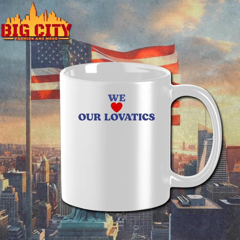 We Love Our Lovatics - Adult & Kids T-Shirts, Sweatshirts & Hoodies apparel design preview 3