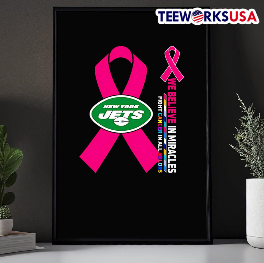 We believe in miracles fight cancer all colors New - Adult & Kids T-Shirts, Sweatshirts & Hoodies apparel design preview 5