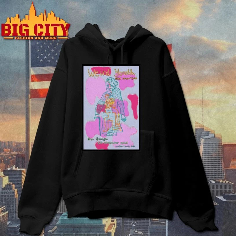 Weird Youth 11.29.2025 Groningen Netherlands Poster - Adult & Kids T-Shirts, Sweatshirts & Hoodies apparel design preview 2