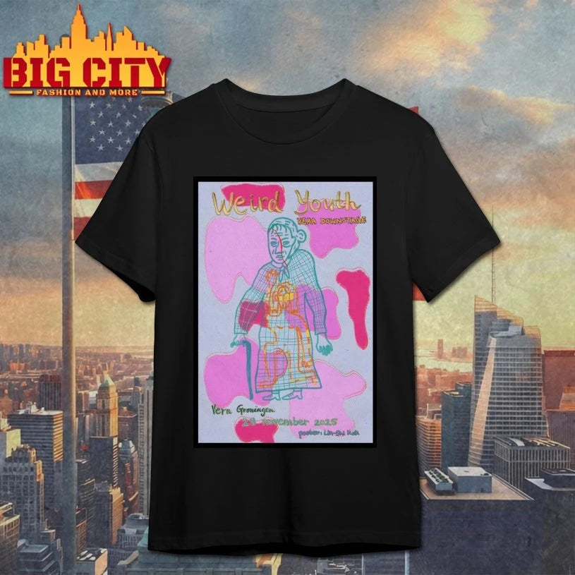 Weird Youth 11.29.2025 Groningen Netherlands Poster - Adult & Kids T-Shirts, Sweatshirts & Hoodies apparel design preview 1