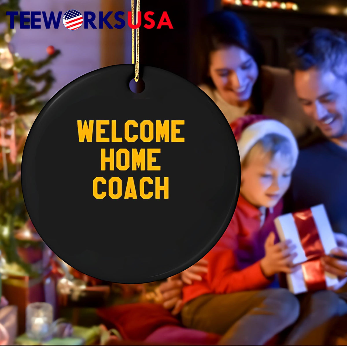 Welcome Home Coach 2025 - Adult & Kids T-Shirts, Sweatshirts & Hoodies apparel design preview 4