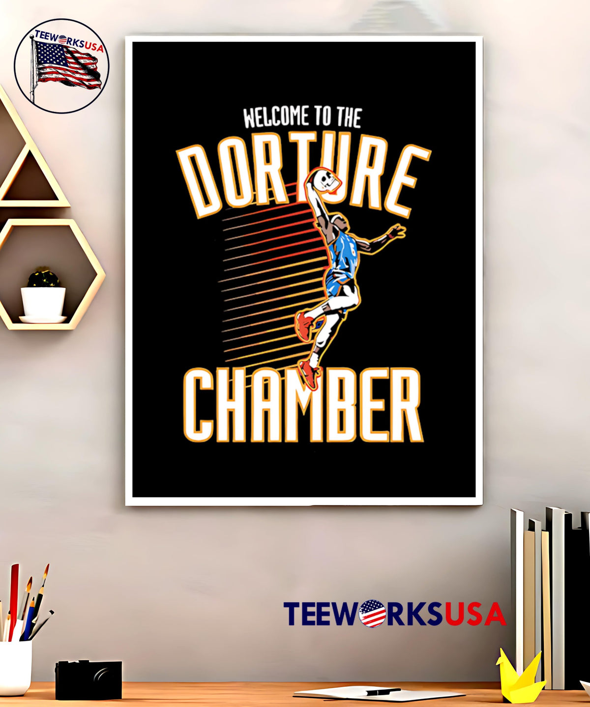 Welcome To The Dorture Chamber - Adult & Kids T-Shirts, Sweatshirts & Hoodies apparel design preview 5
