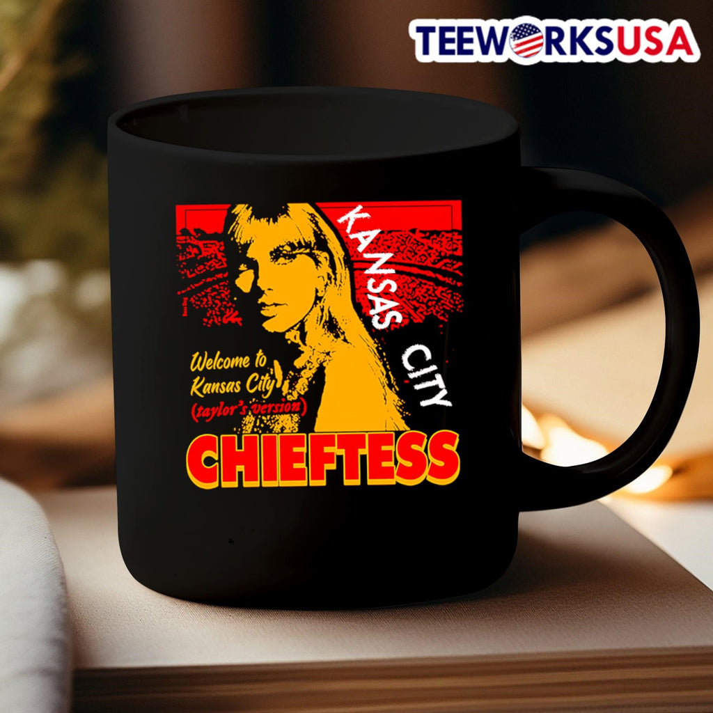 Welcome to Kansas City Taylor's version Chieftess - Adult & Kids T-Shirts, Sweatshirts & Hoodies apparel design preview 3