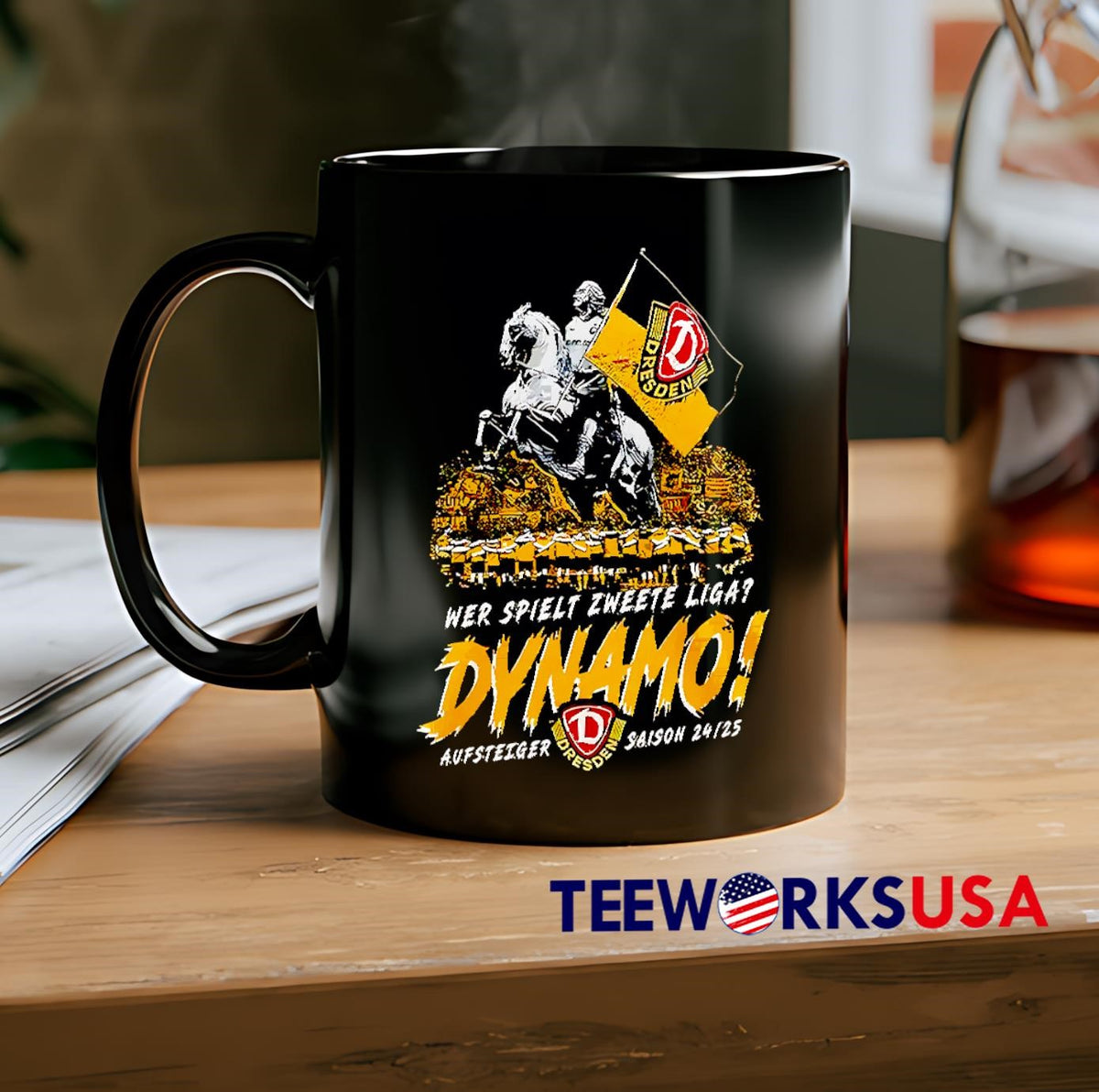 Wer Spielt Zweete Liga Dynamo Dresden Champions 2025 - Adult & Kids T-Shirts, Sweatshirts & Hoodies apparel design preview 2