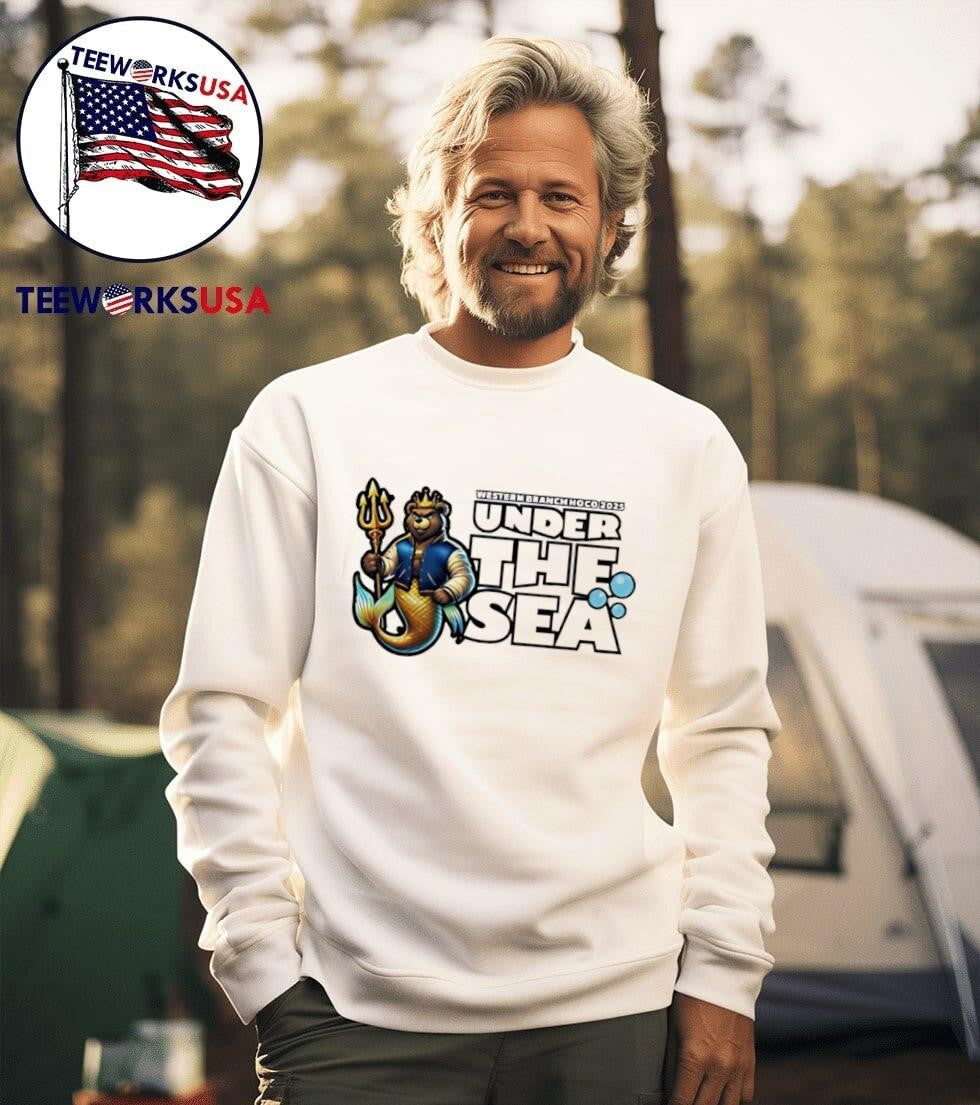 Western Branch under the sea - Adult & Kids T-Shirts, Sweatshirts & Hoodies apparel design preview 3