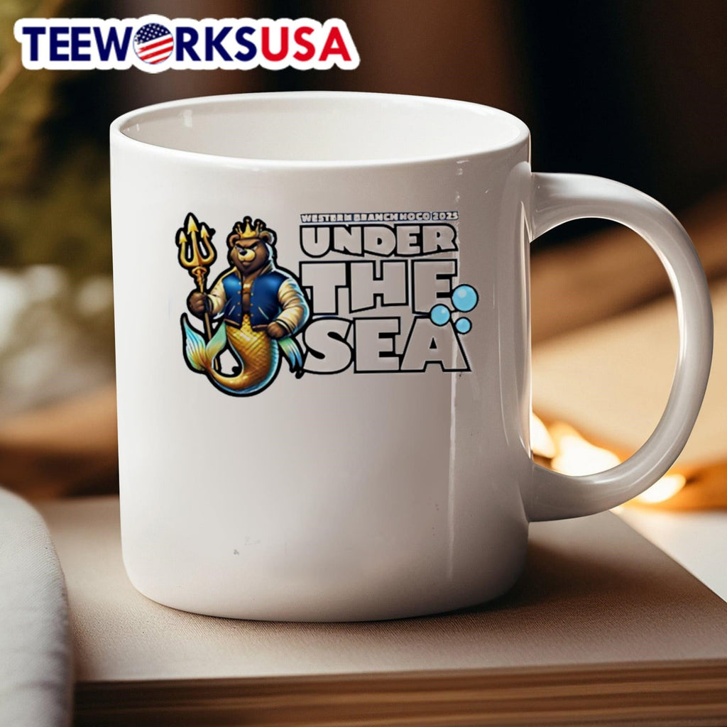 Western Branch under the sea - Adult & Kids T-Shirts, Sweatshirts & Hoodies apparel design preview 4