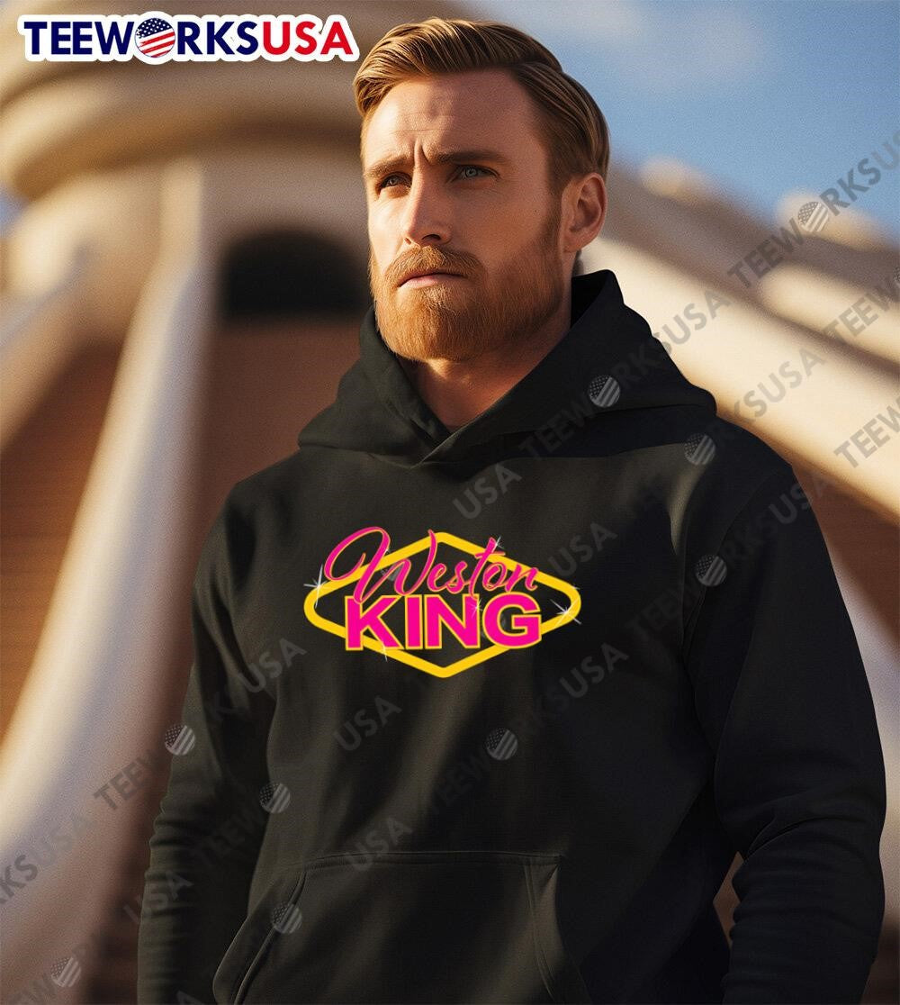 Weston King Pink - Adult & Kids T-Shirts, Sweatshirts & Hoodies apparel design preview 2