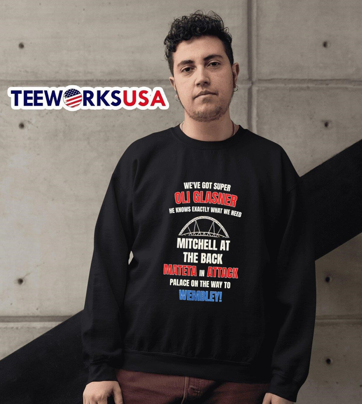 We've got super Oli Glasner he knows exactly what we - Adult & Kids T-Shirts, Sweatshirts & Hoodies apparel design preview 6