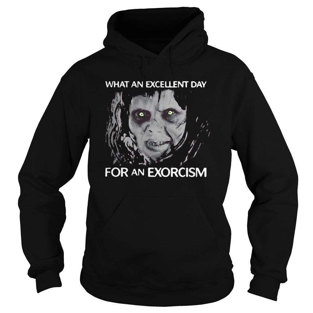 What An Excellent Day For Exorcism - Adult & Kids T-Shirts, Sweatshirts & Hoodies apparel design preview 4