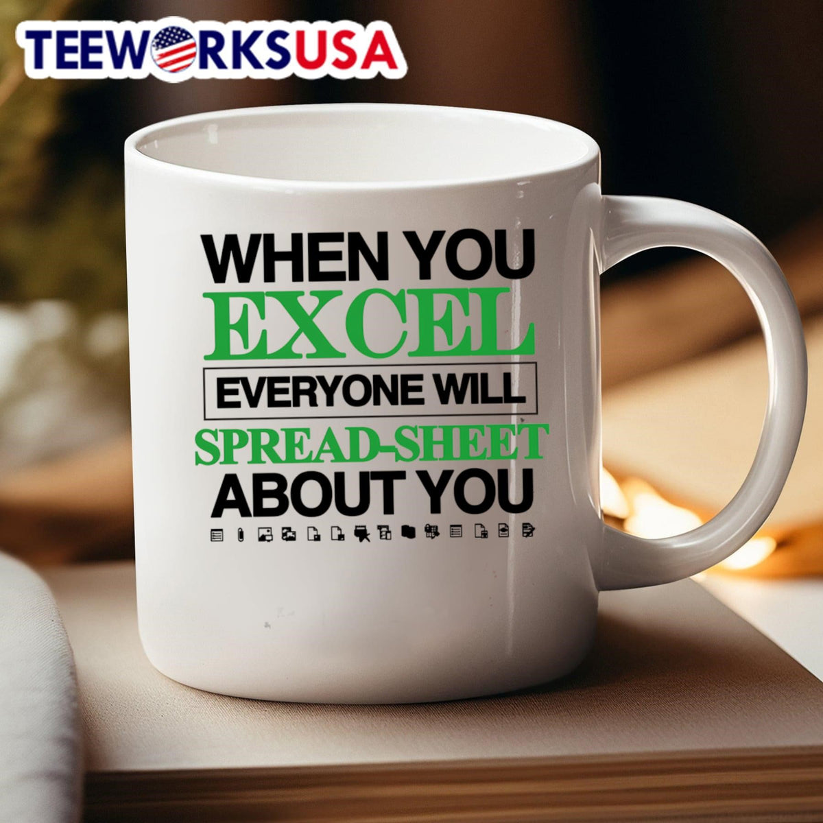 When you Excel everyone will spread-sheet about - Adult & Kids T-Shirts, Sweatshirts & Hoodies apparel design preview 4