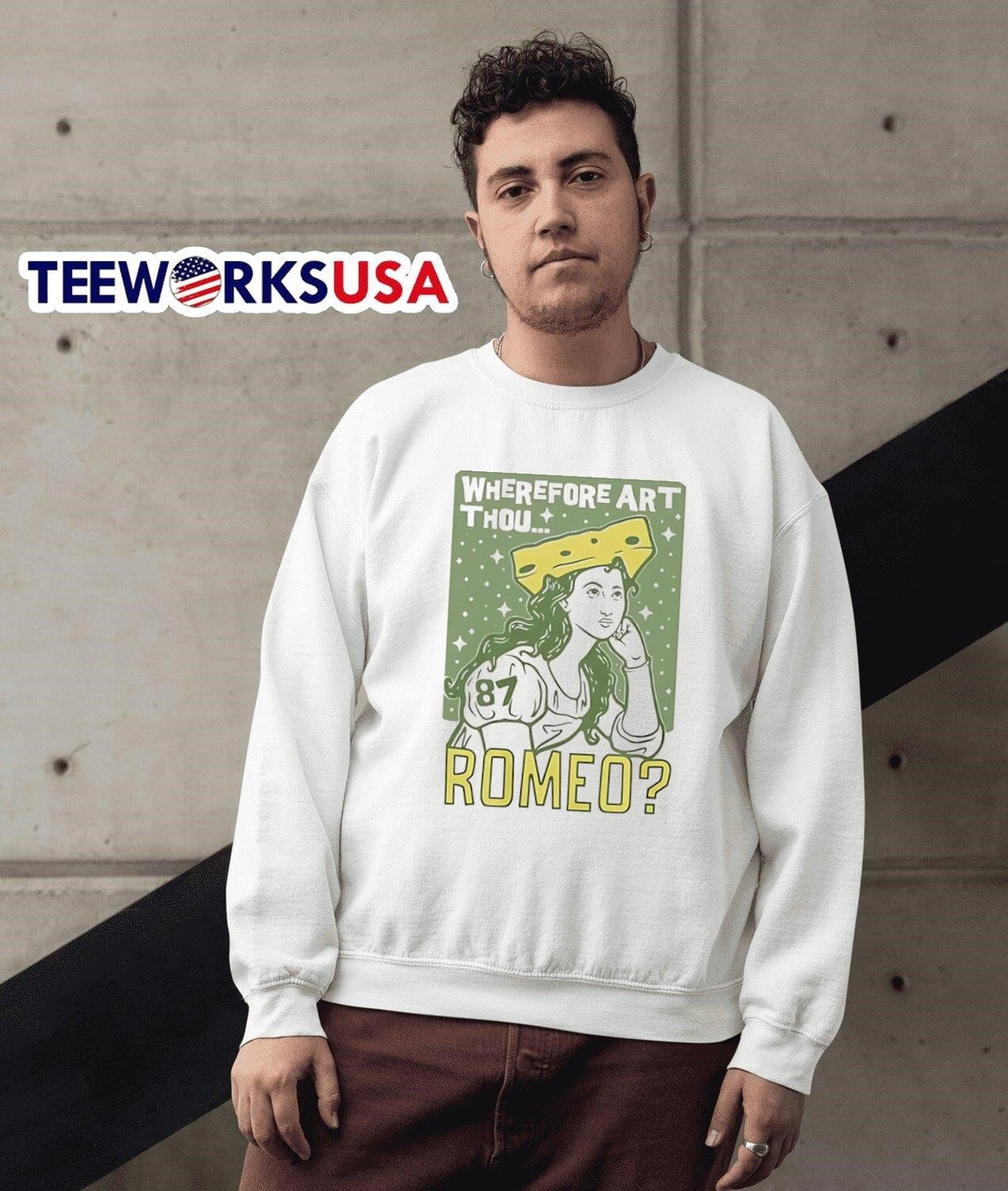 Wherefore Art Thou Romeo - Adult & Kids T-Shirts, Sweatshirts & Hoodies apparel design preview 3