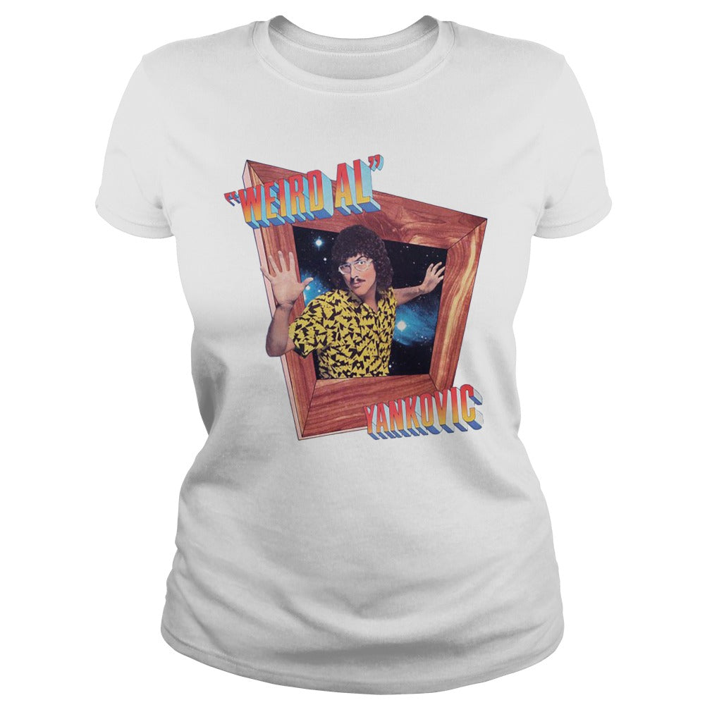 White Dustin Weird Al Yankovic's - Adult & Kids T-Shirts, Sweatshirts & Hoodies apparel design preview 2