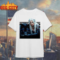 White Hair Gothic Girl And Her Wolf - Adult & Kids T-Shirts, Sweatshirts & Hoodies apparel design preview 1