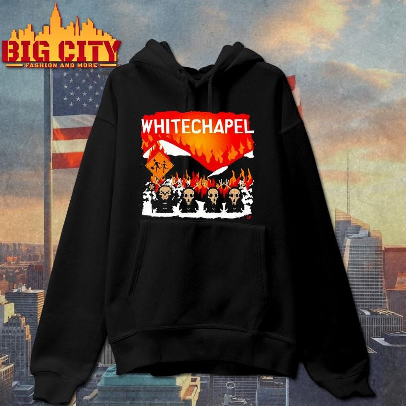 Whitechapel Park Black - Adult & Kids T-Shirts, Sweatshirts & Hoodies apparel design preview 2