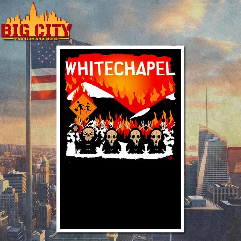 Whitechapel Park Black - Adult & Kids T-Shirts, Sweatshirts & Hoodies apparel design preview 4
