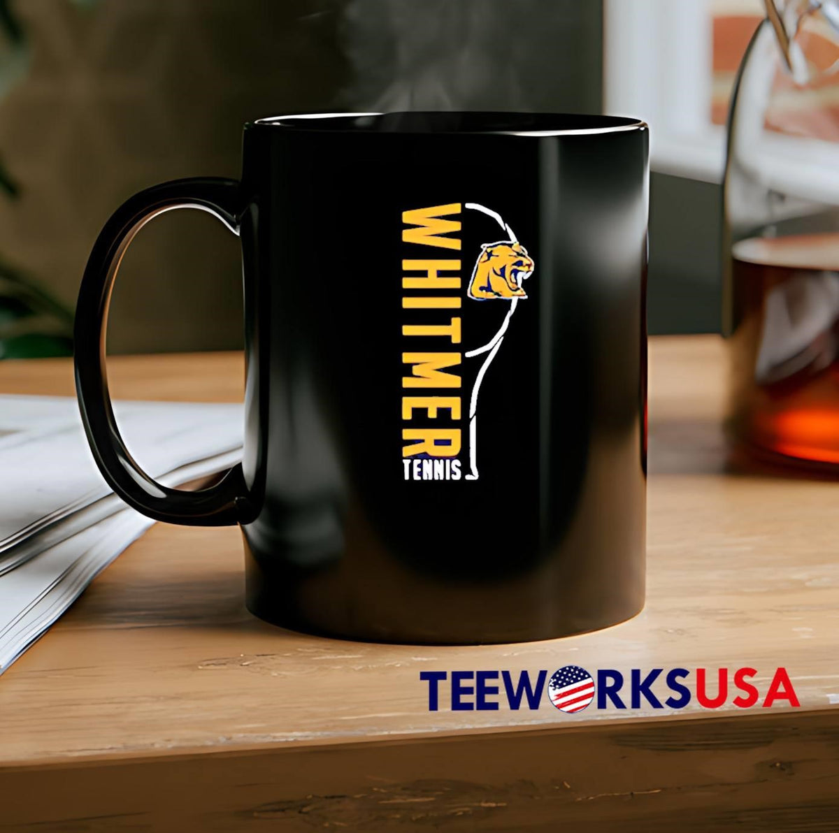 Whitmer Tennis team legend - Adult & Kids T-Shirts, Sweatshirts & Hoodies apparel design preview 2