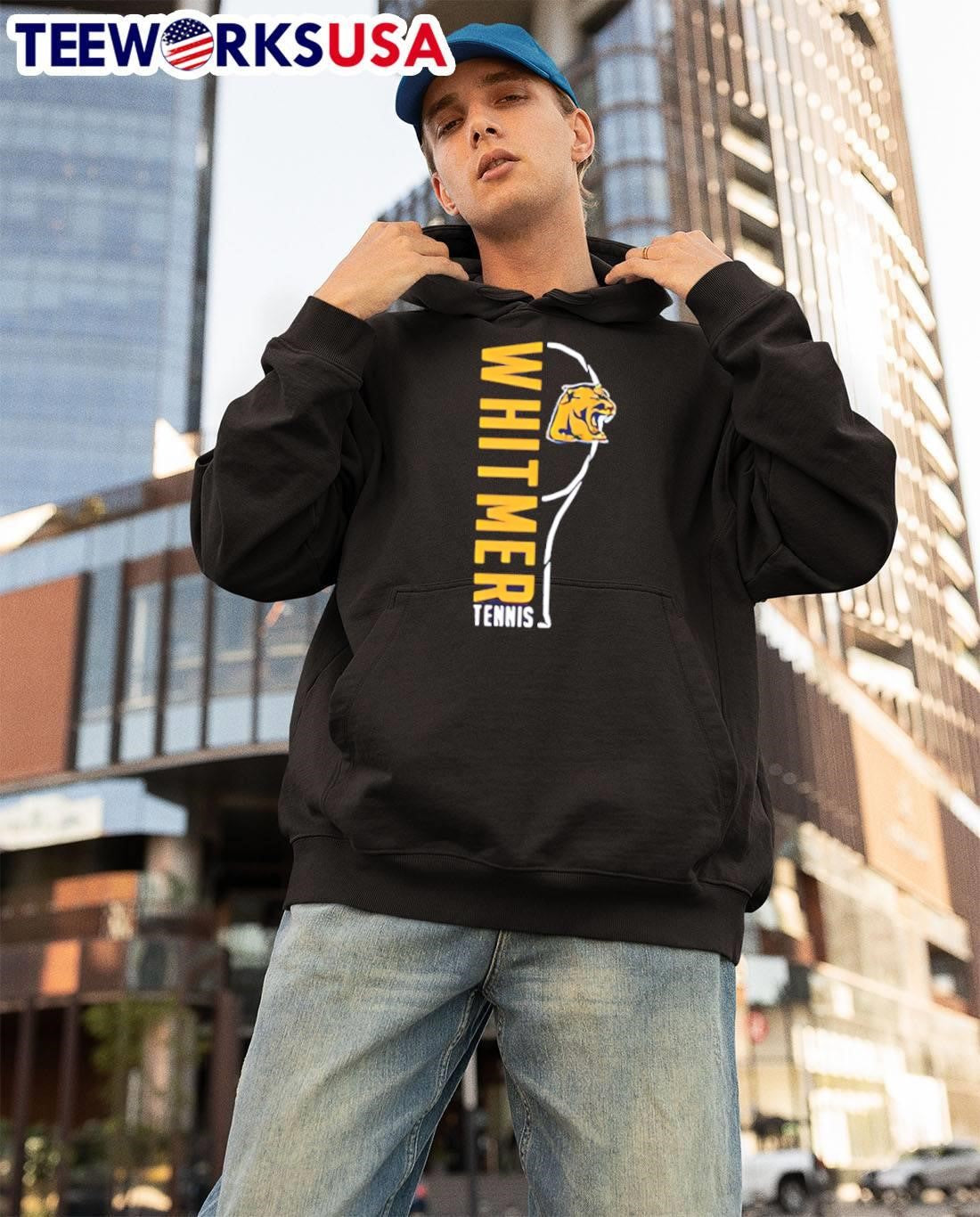 Whitmer Tennis team legend - Adult & Kids T-Shirts, Sweatshirts & Hoodies apparel design preview 3