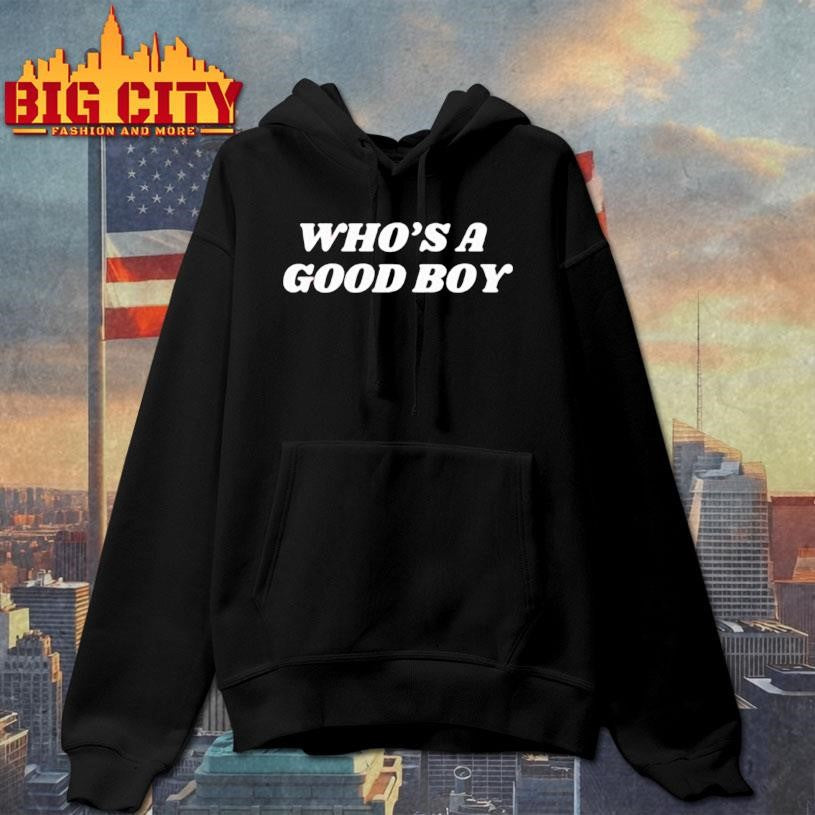 Who's a good boy - Adult & Kids T-Shirts, Sweatshirts & Hoodies apparel design preview 2