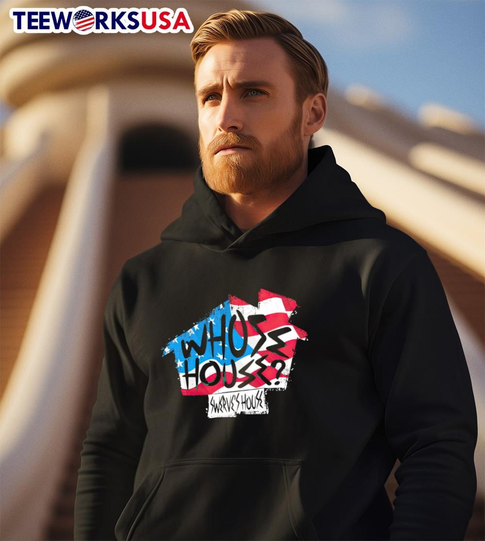 Whose House Usa design - Adult & Kids T-Shirts, Sweatshirts & Hoodies apparel design preview 2