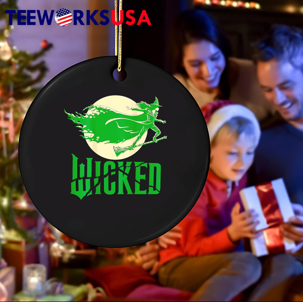 Wicked under the moonlight green - Adult & Kids T-Shirts, Sweatshirts & Hoodies apparel design preview 4