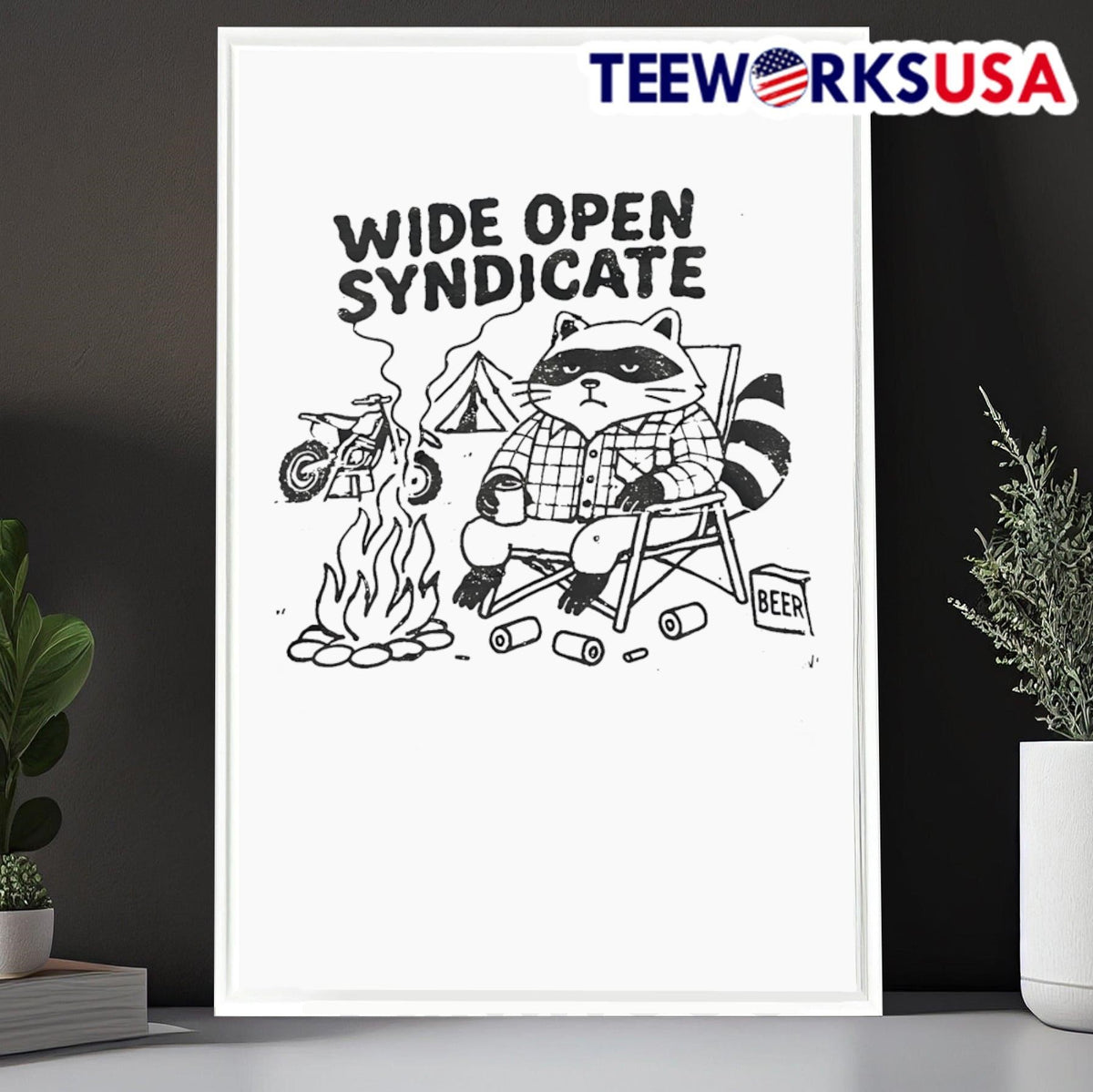 Wide open syndicate - Adult & Kids T-Shirts, Sweatshirts & Hoodies apparel design preview 6