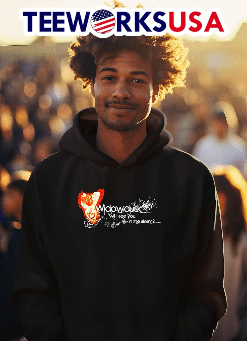 Widowdusk will I see you in the storm - Adult & Kids T-Shirts, Sweatshirts & Hoodies apparel design preview 2