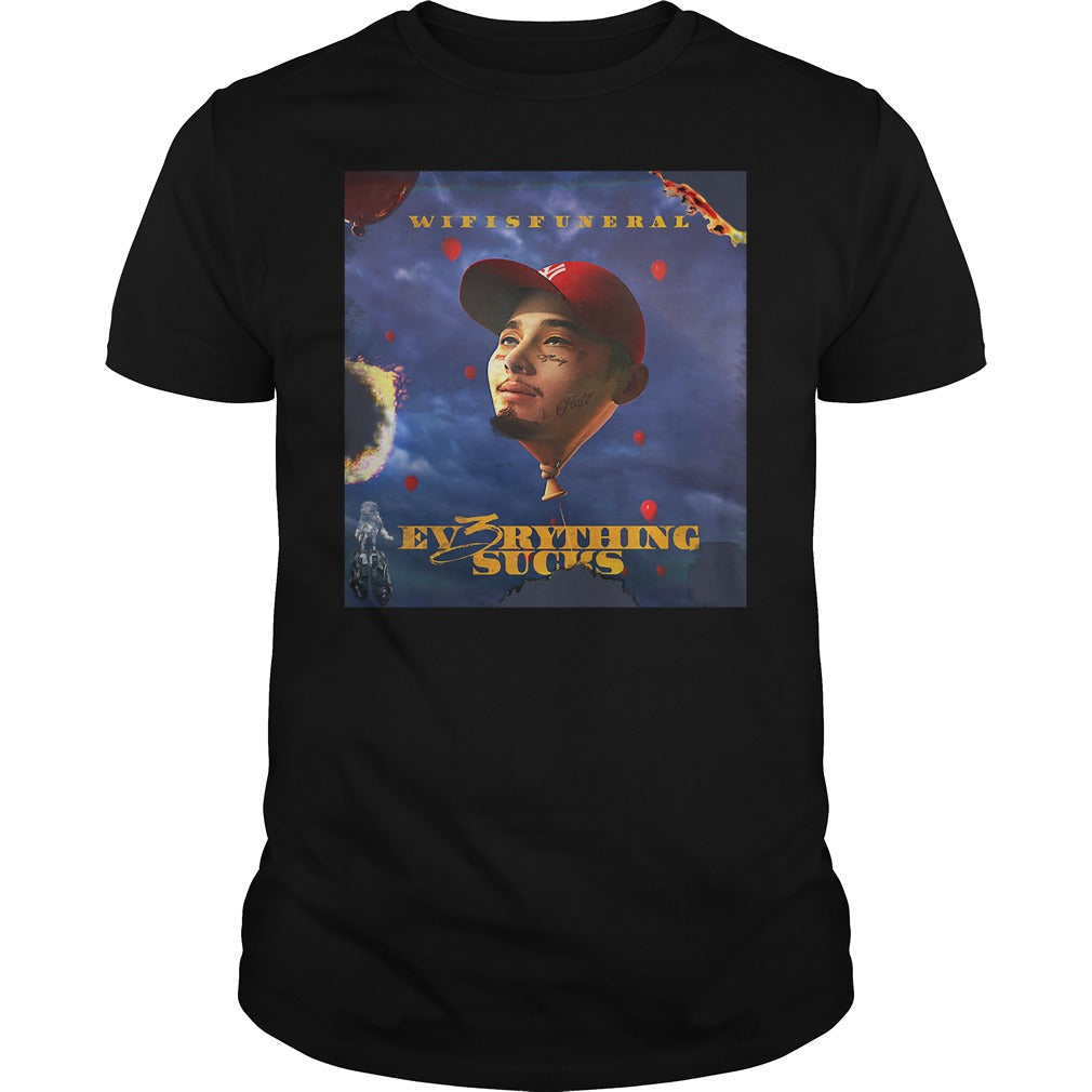 Wifisfuneral Ev3rything Sucks - Adult & Kids T-Shirts, Sweatshirts & Hoodies apparel design preview 1