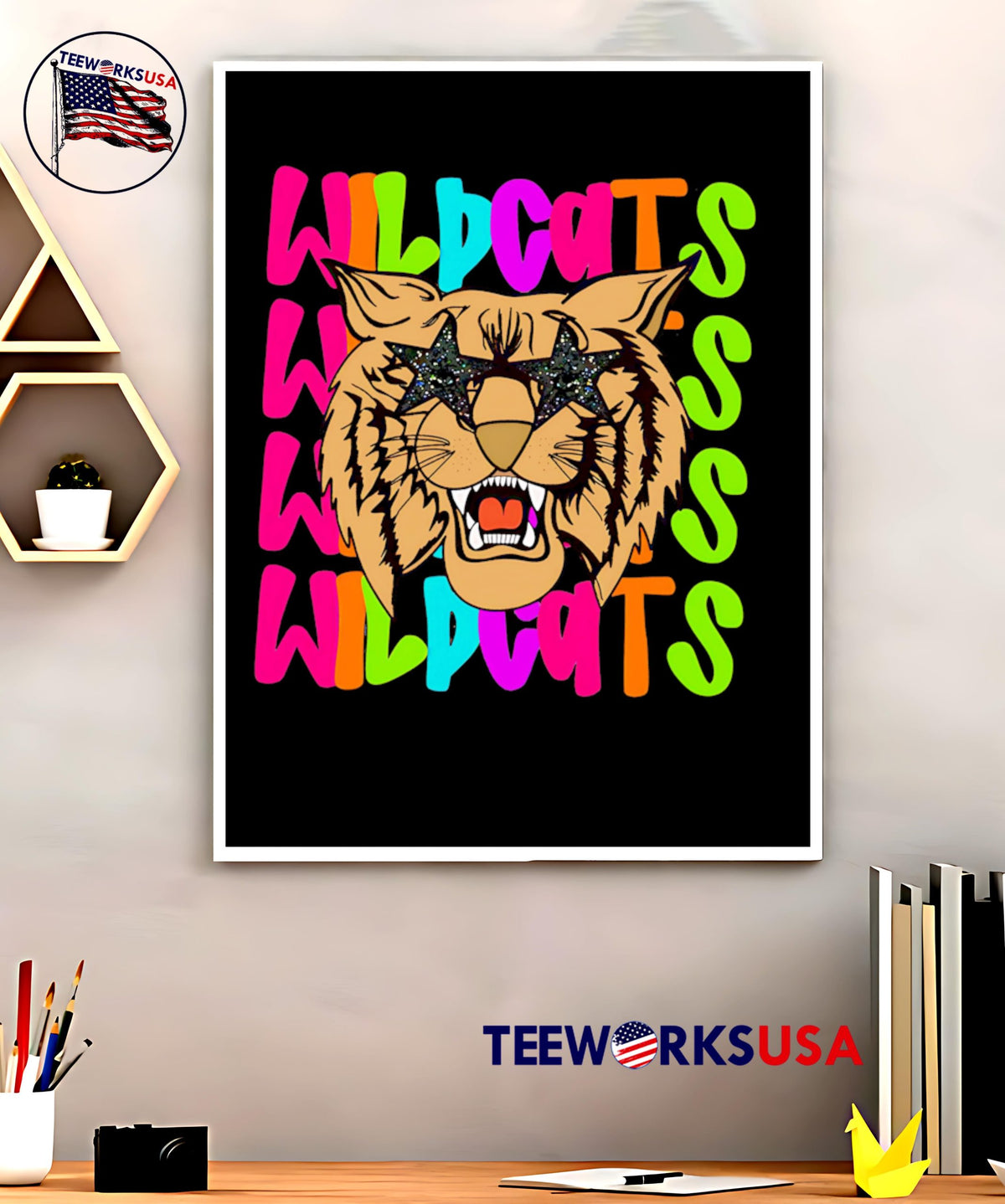 Wildcats repeat pride - Adult & Kids T-Shirts, Sweatshirts & Hoodies apparel design preview 5