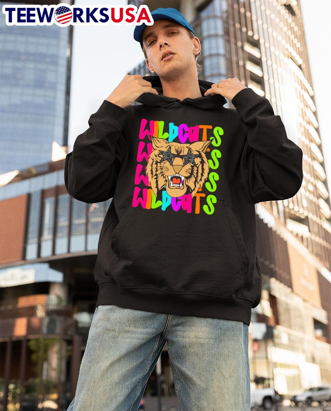 Wildcats repeat pride - Adult & Kids T-Shirts, Sweatshirts & Hoodies apparel design preview 3