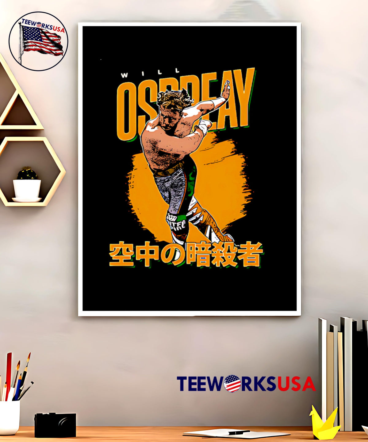 Will Ospreay Hidden Blade AEW - Adult & Kids T-Shirts, Sweatshirts & Hoodies apparel design preview 5