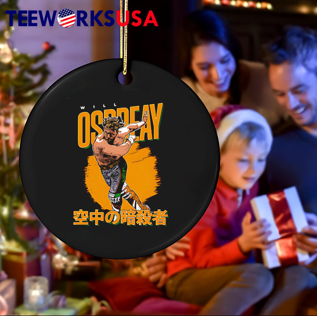 Will Ospreay Hidden Blade AEW - Adult & Kids T-Shirts, Sweatshirts & Hoodies apparel design preview 4