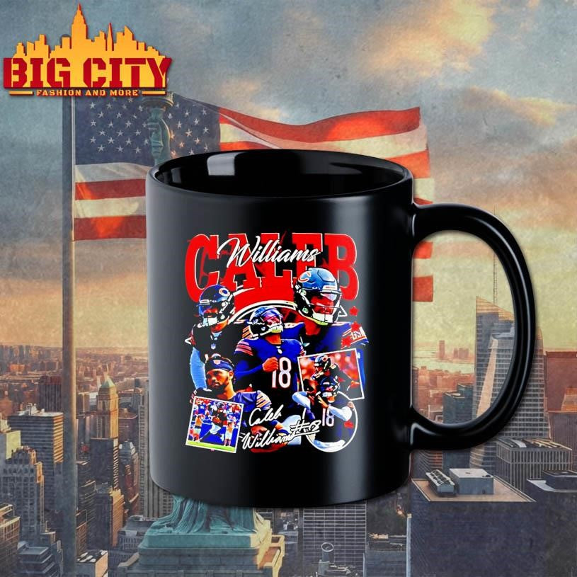 Williams Caleb Chicago Bears Vintage 90s 2026 - Adult & Kids T-Shirts, Sweatshirts & Hoodies apparel design preview 3
