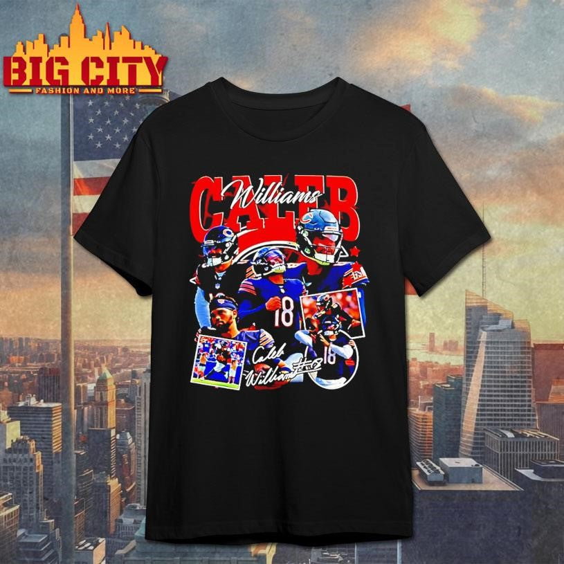 Williams Caleb Chicago Bears Vintage 90s 2026 - Adult & Kids T-Shirts, Sweatshirts & Hoodies apparel design preview 1