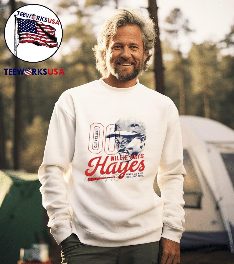 Willie Mays Hayes Tribute - Adult & Kids T-Shirts, Sweatshirts & Hoodies apparel design preview 3