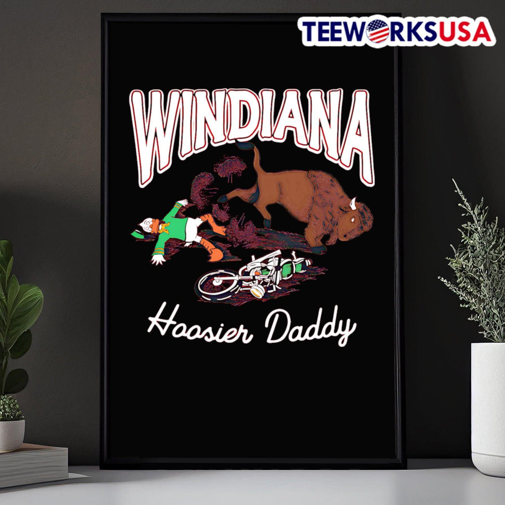 Windiana Hoosiers daddy - Adult & Kids T-Shirts, Sweatshirts & Hoodies apparel design preview 5