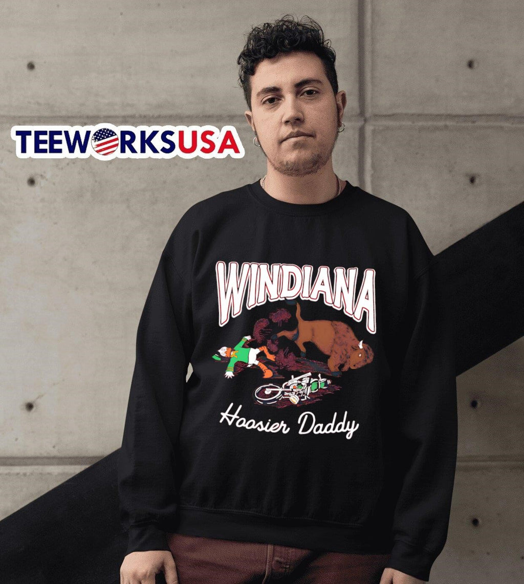 Windiana Hoosiers daddy - Adult & Kids T-Shirts, Sweatshirts & Hoodies apparel design preview 6