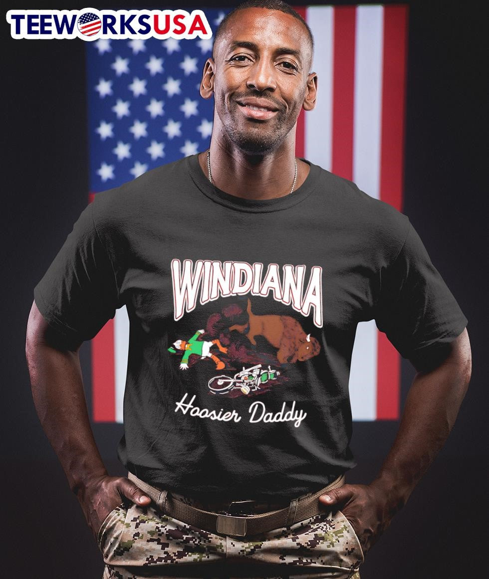 Windiana Hoosiers daddy - Adult & Kids T-Shirts, Sweatshirts & Hoodies apparel design preview 1