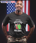 Wishing you a Hellfire holiday - Adult & Kids T-Shirts, Sweatshirts & Hoodies apparel design preview 1