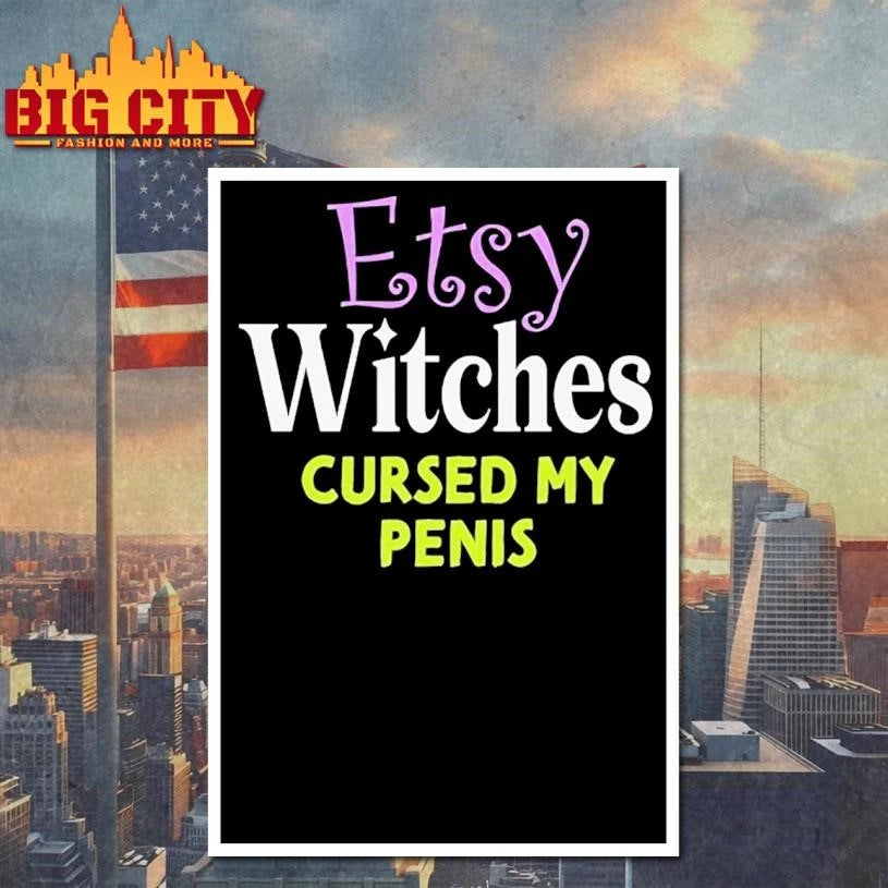 Witches Cursed My Penis - Adult & Kids T-Shirts, Sweatshirts & Hoodies apparel design preview 4