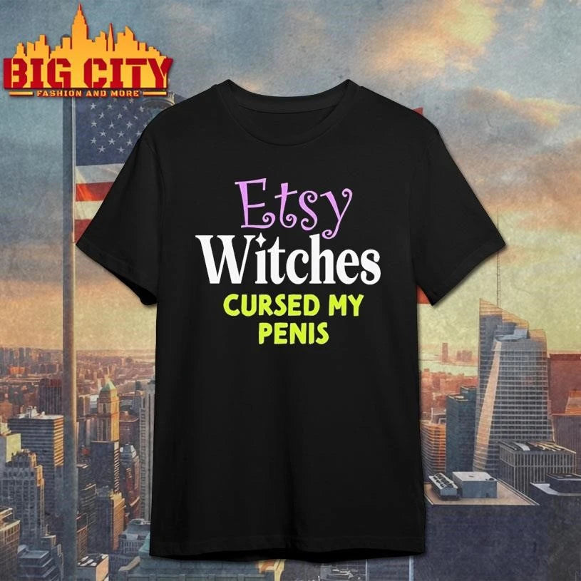 Witches Cursed My Penis - Adult & Kids T-Shirts, Sweatshirts & Hoodies apparel design preview 1